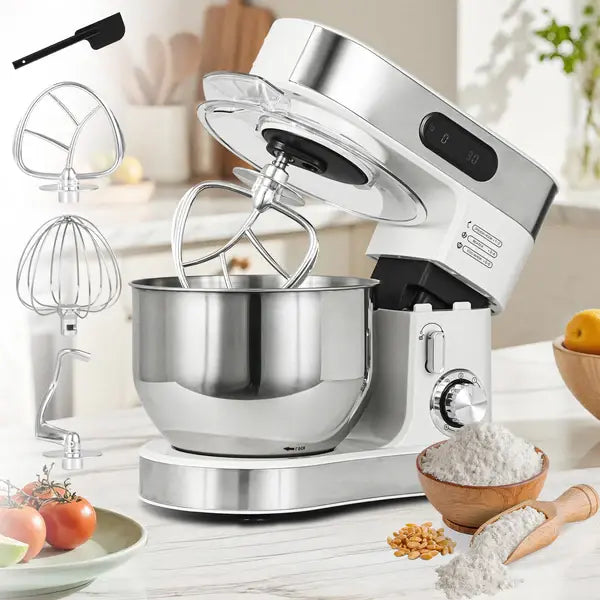 Stainless Steel Bowl Tilt-Head Stand Mixer